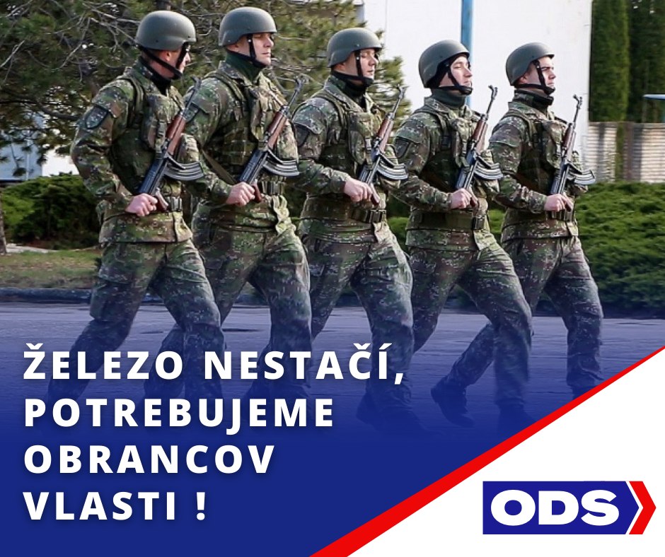 Železo nestačí, potrebujeme obrancov vlasti!