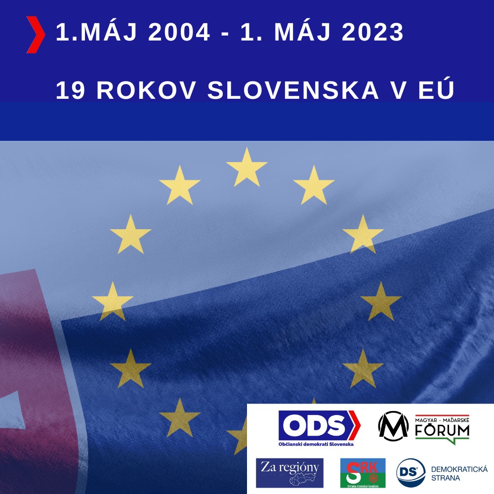 Vyhlásenie k 19. výročiu vstupu SR do Európskej únie